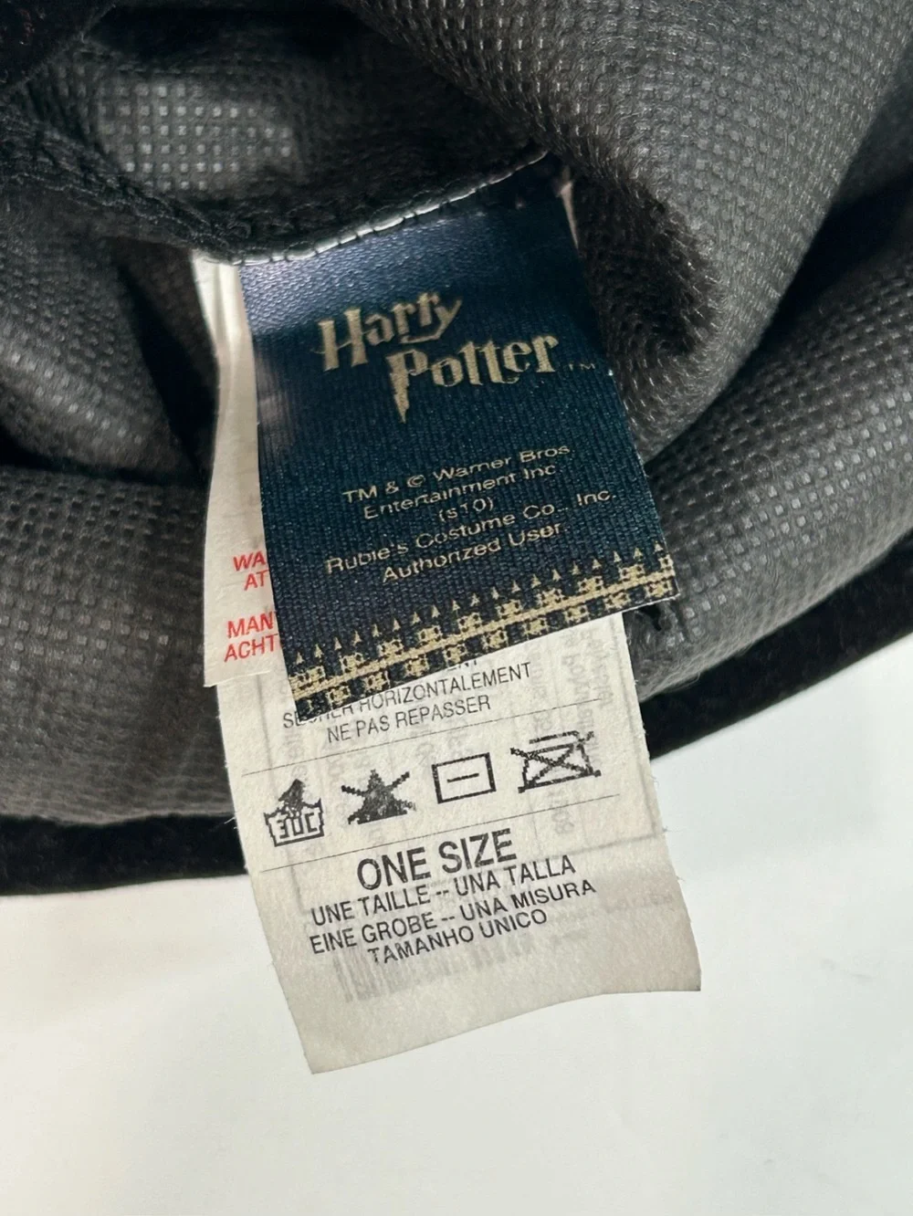 Harry Potter Hogwarts Student Black Hat Costume Accessory